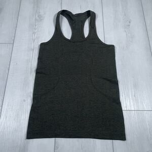 Lululemon Women's 6 Olive Green Swiftly Tech Racerback Top Gym Running Yoga